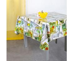 Bella tovaglia Casa N61163001PV Olio, Cotone, 140 x 140 cm verniciati,