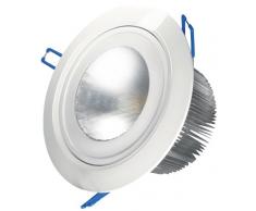 Transmedia, Faretto LED da incasso, 10 x 10 x 10 cm