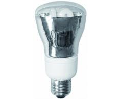 Electraline 92112 Lampadina, 2 Pezzi, a Risparmio Energetico, Attacco Grande E27, Riflettore R60, 11W Equivalente a 50W, Luce Calda