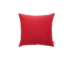 Tom Tailor 580730 - Federa Senza Cuscino T-Dove, 50x 50 cm, Colore: Rosso Scuro
