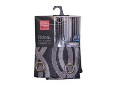 Homea - Tenda con occhielli, in poliestere, Poliestere, navy, 260x140 cm