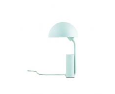 Norman Copenhagen cap - Lampada da Tavolo in Acciaio, 28 cm, Colore: Blu