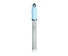 Microplane grattugia da agrumi Classica Premium, in Acciaio Inox, Colore: Azzurro, 32,5Â x 3,5Â x 3Â cm