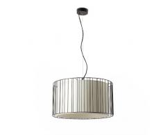 FARO - LINDA Lampada sospensione nero
