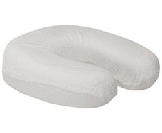 Pikolin Home - Guanciale viscoelastico, memory foam memory foam da viaggio cervicale, sfoderabile, 28 x 28 cm, colore naturale.
