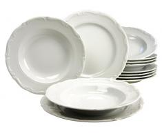Creatable Maria Theresia - Set di stoviglie, 12 Pezzi, Multicolore