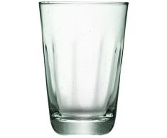 LSA Mia bicchiere trasparente. decorato. Transparente Decorated. Highball 350ml. Set of 4