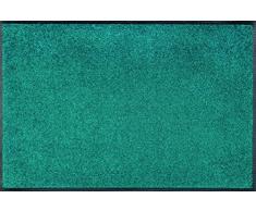 wash + dry - Tappeto Peacock Green 60x90, Verde