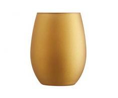 Chef & Sommelier ARC N6677 Primary Gold - Set di 6 bicchieri universali da 350 ml, in cristallo, colore: Oro