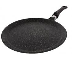 Pradel Excellence 52411Â M Padella Crepes 56Â x 33.1Â x 6Â cm Nero/Bianco