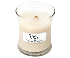 Woodwick 98112 Candela Mini Baccello di Vaniglia, Cera, Rosa Chiaro, 7x8 cm, 12 UnitÃ