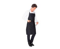 Koala 6188NN02 - Grembiule barman, colore: nero