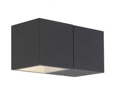 AEG Lampada da Parete per Esterni, 1 Luce, Antracite