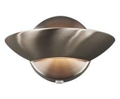 Philips Lighting 330651710 Nicole Applique Mini Alogena, Acciaio