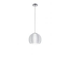 Trio 304200100 Lacan Lampada a sospensione, attacco E27, Acrilico Trasparente