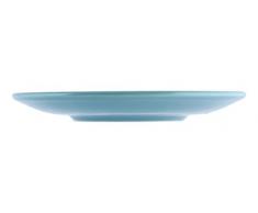 H&H 4283262 Piattino X, Tazza Te, Cromatico, Azzurro, Ceramica