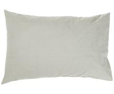 Galileo Casa Morbide Notti Set 2 Federe, Cotone, Ghiaccio, 50x75x0.5 cm, 2 unitÃ 