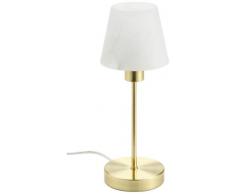 Trio Leuchten Trio 595500108 Lampada da Tavolo con Controllo Tattile della LuminositÃ , Lampadina Non Inclusa 60 W, 32x12x12 centimeters