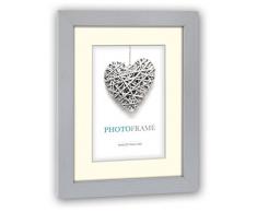 ZEP Regent 5,1Â cm Cornice portafoto, Legno, Grigio, 12.5Â x 1.5Â x 17.5Â cm