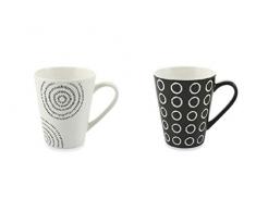 Villa DEste Home Tivoli 2195136 Set Mug, Ceramica