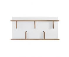 TemaHome Bern, Libreria da Parete Bianco, 90 x 23 x 11 cm