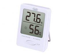 Trevi Te 3004 Termometro Digitale con Igrometro, Temperatura e umiditÃ , Bianco