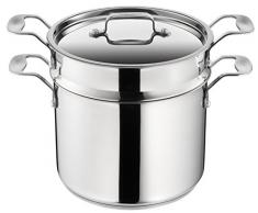 Tefal H8079044Â Jamie Oliver Italian pentola per pasta, in acciaio INOX