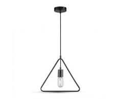V-TAC Lampadario Sospensione, Nero