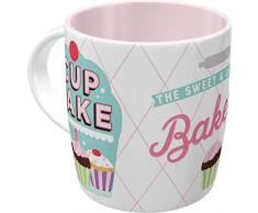 Nostalgic-Art 43047 - Tazza Cupcake Bakery Retro in Ceramica, Multicolore, 8.5 x 13 x 9 cm