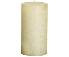 Rustic 103667640305, Candela a Colonna, di paraffina, Colore: Avorio