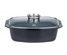 ELO 62861Â âÂ Teglia in Alluminio pressofuso Pure Basalto Rostiera, Alluminio Pressofuso, Grigio, 32Â x 21Â x 12Â cm