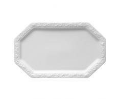 Rosenthal 10430-800001-12865 - Vassoio Maria per i contenitori di Latte e Zucchero, Diametro 27 x 16,5 cm, Colore: Bianco