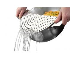 IBILI 728100 - Colino semicircolare in Acciaio Inox per pentole, Diametro 26 cm