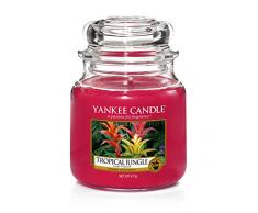 Yankee Candle Candela a Vaso Medio, Giungla Tropicale