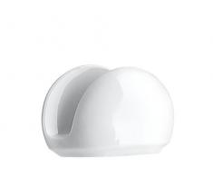 H&H 1689 Lubiana Portatovaglioli Porcellana, Bianco