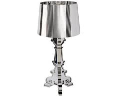 Kartell Bourgie Lampada da Tavolo, Confezione da 1 Pezzo, Cromo, policarbonato
