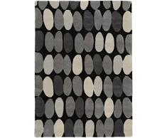 benuta Naturfaserteppich fÃ¼r Wohnzimmer und Schlafzimmer Tappeto, Grau, 120 x 170 cm