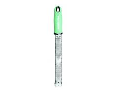 Microplane grattugia per agrumi Premium Classica, in Acciaio Inox, Verde retrÃ², 32,5Â x 3,5Â x 3Â cm