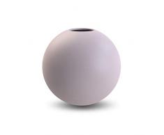 Cooee Design Ball Vase Vaso, Ceramica, Lilla, 20 cm