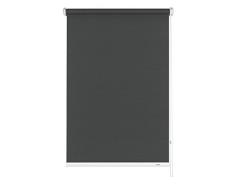 Gardinia Tenda a rullo con catenella laterale, Installazione a parete, soffitto o nicchia, Trasparente, Opaca, Kit di montaggio incluso, Grigio, 142 x 180 cm (LxA), grigio scuro, tessuto