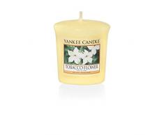 Yankee Candle, candele votive, cera, fiore di tabacco, 4,6 x 4,8 x 1 cm