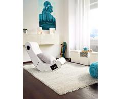 benuta Langflor Teppich fÃ¼r Schlafzimmer und Wohnzimmer Tappeto, Fibra Sintetica, Beige, 140 x 200 cm