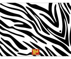 Outlook Design Ted Small Tagliere Temperato Modello 7, Zebrato, 29.00x19.50x0.4 cm
