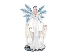 Nemesis Now - Statuetta Aura, 36 cm, 64 cm, Colore: Bianco
