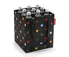 Reisenthel Bottlebag PORTABOTTIGLIE, Poliuretano, Puntini, Taglia Unica