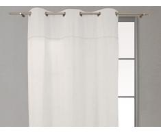 Soleil docre 031703 Tenda con occhielli in puro cotone DENTELLE lino , 140x240 cm