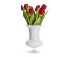 Sagaform Trophy Vaso soffiato a Bocca, Bianco