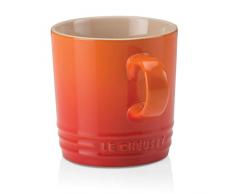 Le Creuset, Tazza con Manico, 200 ml, Gres, 10 cm di Altezza, Arancio