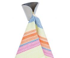 InterDesign 65480EU Portasciugamani Acciaio Forma, Metallo, Argento, 5x5x5 cm