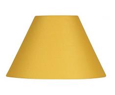 Oaks Lightning S501/8 MS Paralume in cotone, diametro base 20 cm, colore: Senape